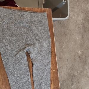 Cozy Gray Kids Leggings